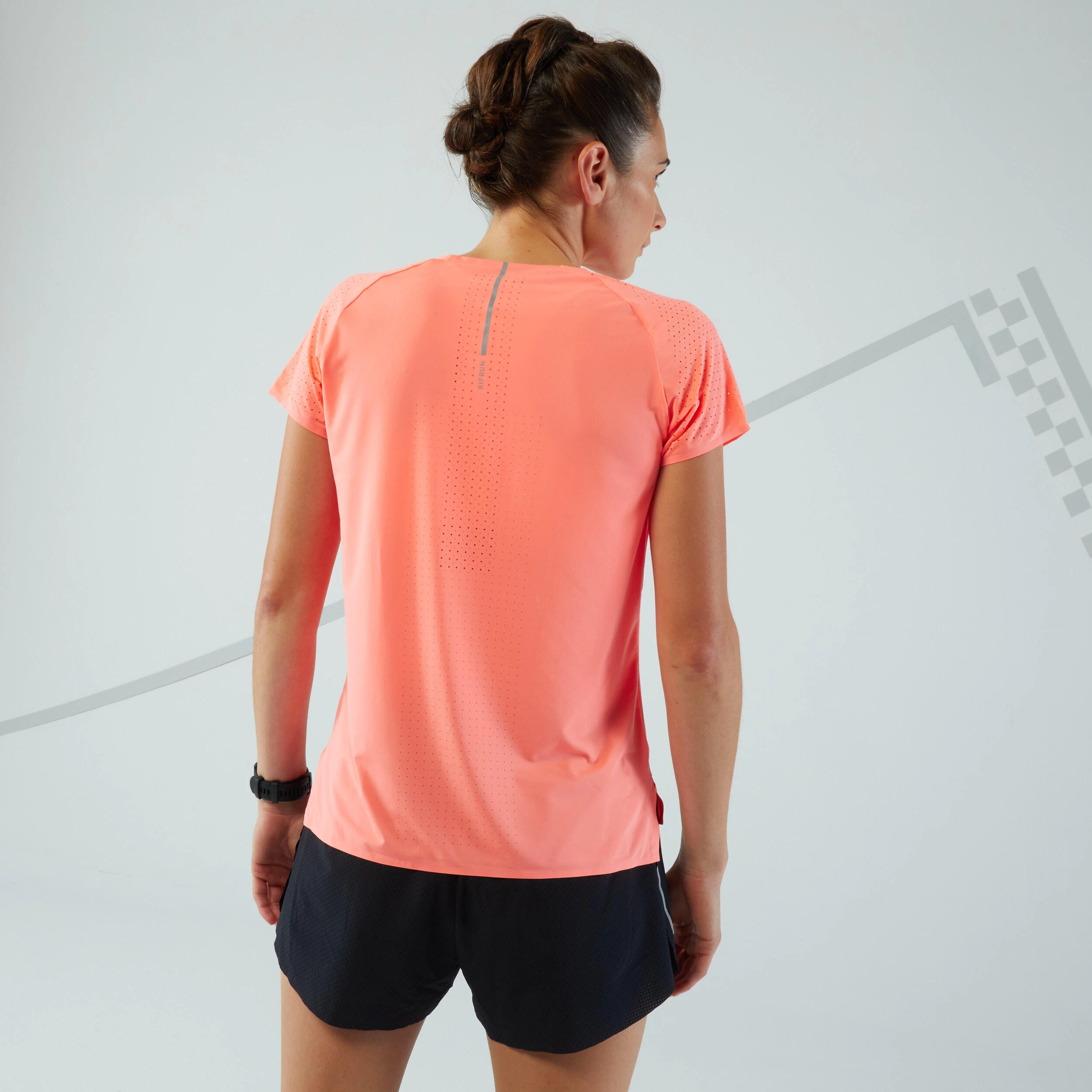 Women's Running T-Shirt - KIPRUN LIGHT 3 Women's Running T-Shirt - KIPRUN LIGHT - Image 3