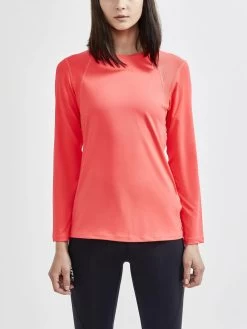 Craft ADV ESSENCE LONG SLEEVE TEE WOMEN -Running equipment k0cd252756b05529220db63d401559f54