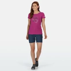 Regatta Womens/Ladies Highton Mid Walking Shorts (Dark Denim) -Running equipment k0dd301ca6f1a8758f515b003f55e7d1e