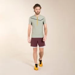 MEN'S TRAIL RUNNING TIGHT SHORTS COMFORT 35 MEN'S TRAIL RUNNING TIGHT SHORTS COMFORT -Running equipment k0ded2f7dd24156b9607b4dc134987726