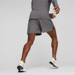 PUMA Mens Ultraweave 2-in-1 Running Shorts - Cool Dark Gray -Running equipment k11a72913a811a8f871846b858419f529