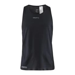 Craft CTM DISTANCE WARP MESH SINGLET Men BLACK