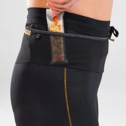 WOMEN'S TRAIL RUNNING LONG LEGGINGS EMBOSS -Running equipment k2568cdbb6dc6471bfdec04f8d32ad69e