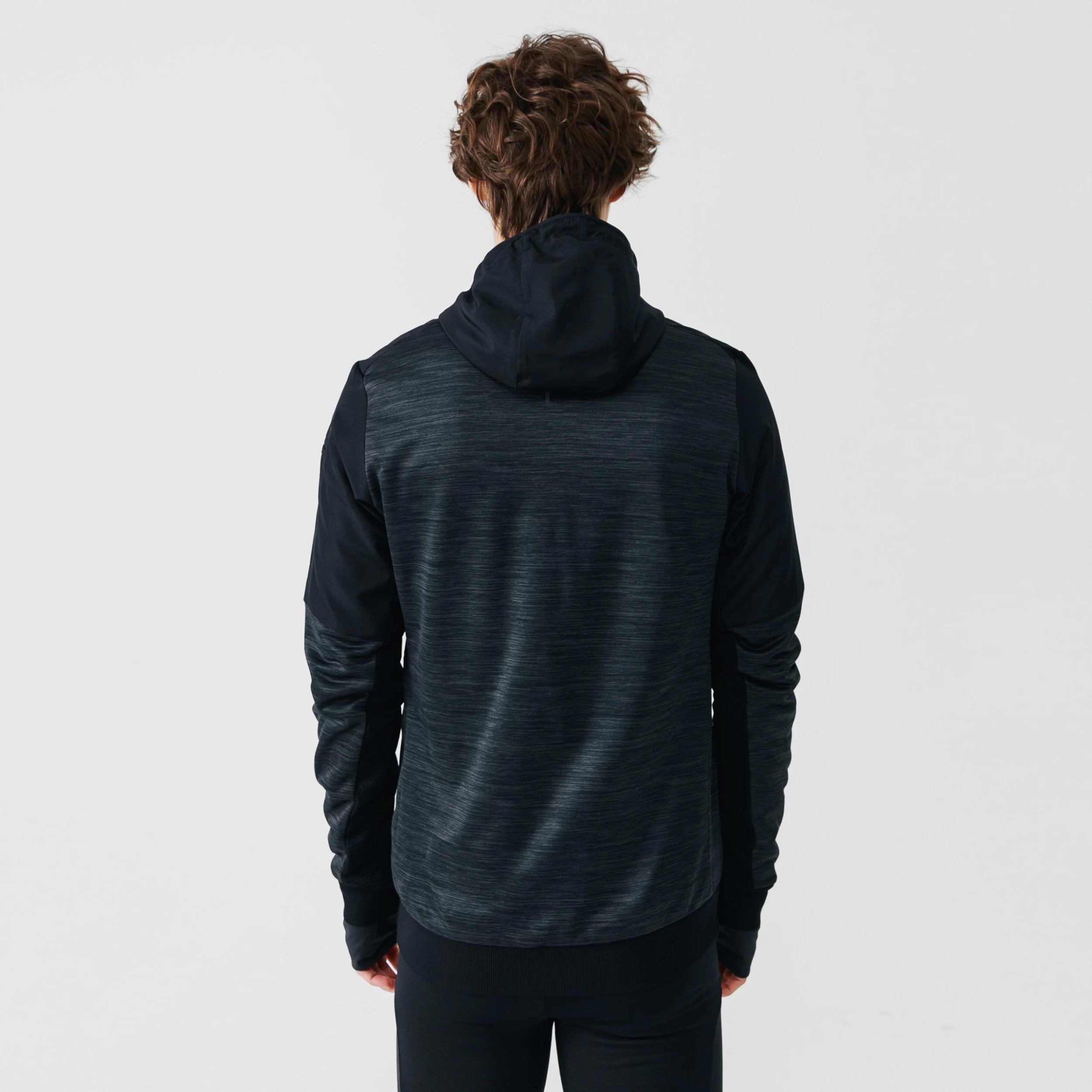 Kalenji Warm+ Men's Running Zipped Hoodie Sweatshirt 2 Kalenji Warm+ Men's Running Zipped Hoodie Sweatshirt - Image 2