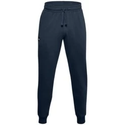 Under Armour Mens Rival Jogging Bottoms (Academy Blue/Onyx White)
