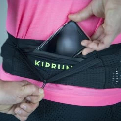 HYDRATION FLASK-CARRYING RUNNING BELT - BLACK -Running equipment k2d5d2a957f346430fb607bd9c9fd930e