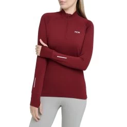 Women's Winter Run Half Zip Top -Running equipment k307aef3bf427bd7e157be8d49a801cd5