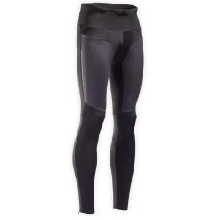 KIPRUN WARM RAIN MEN'S RUNNING TIGHTS WATERPROOF BLACK -Running equipment k3b66b79e95ec953be82518fe1ae63ae1