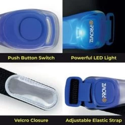 Proviz Classic LED Multi Sport Cycling Armband -Running equipment k3b9f30045e142b1369d139d58fa2b4e4