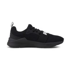 PUMA Unisex Wired Run Youth Trainers Running Shoes - Black -Running equipment k3c04214674a99eed0dd0a4cb50cafced