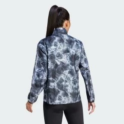 ADIDAS Own The Run Allover Print Hooded Running Windbreaker -Running equipment k3df7d426b2f12055a5b7b6b8d7a96b5a