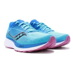 Saucony Guide 14 Womens Shoe Blue Blaze/Berry -Running equipment k401d5d38dbc9b61399f1fbd21c804a37