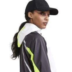 Craft Pro Hydro Lumen 2 Womens Running Jacket Grey/Black/Lime -Running equipment k40e7eee579acee6610c126709a9edf85