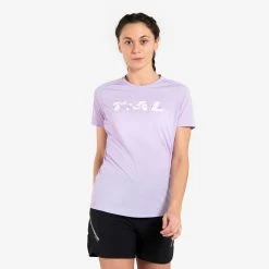 WOMEN'S TRAIL RUNNING SHORT-SLEEVE D T-SHIRT -Running equipment k508511e8e4d660d49f45e5c0dfdb0c81 1