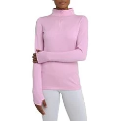 Women’s Cloud Fleece ¼ Zip Top With Zip Pocket -Running equipment k52b05c10f5eaed3385efa137cc729fec