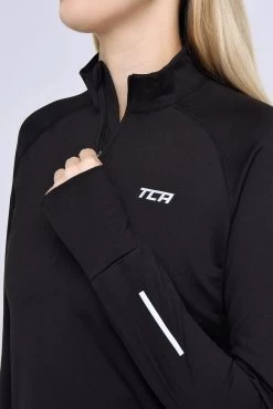 Women's Winter Run Half Zip Top -Running equipment k5be72ed5ce87694941ffd3904671dc50
