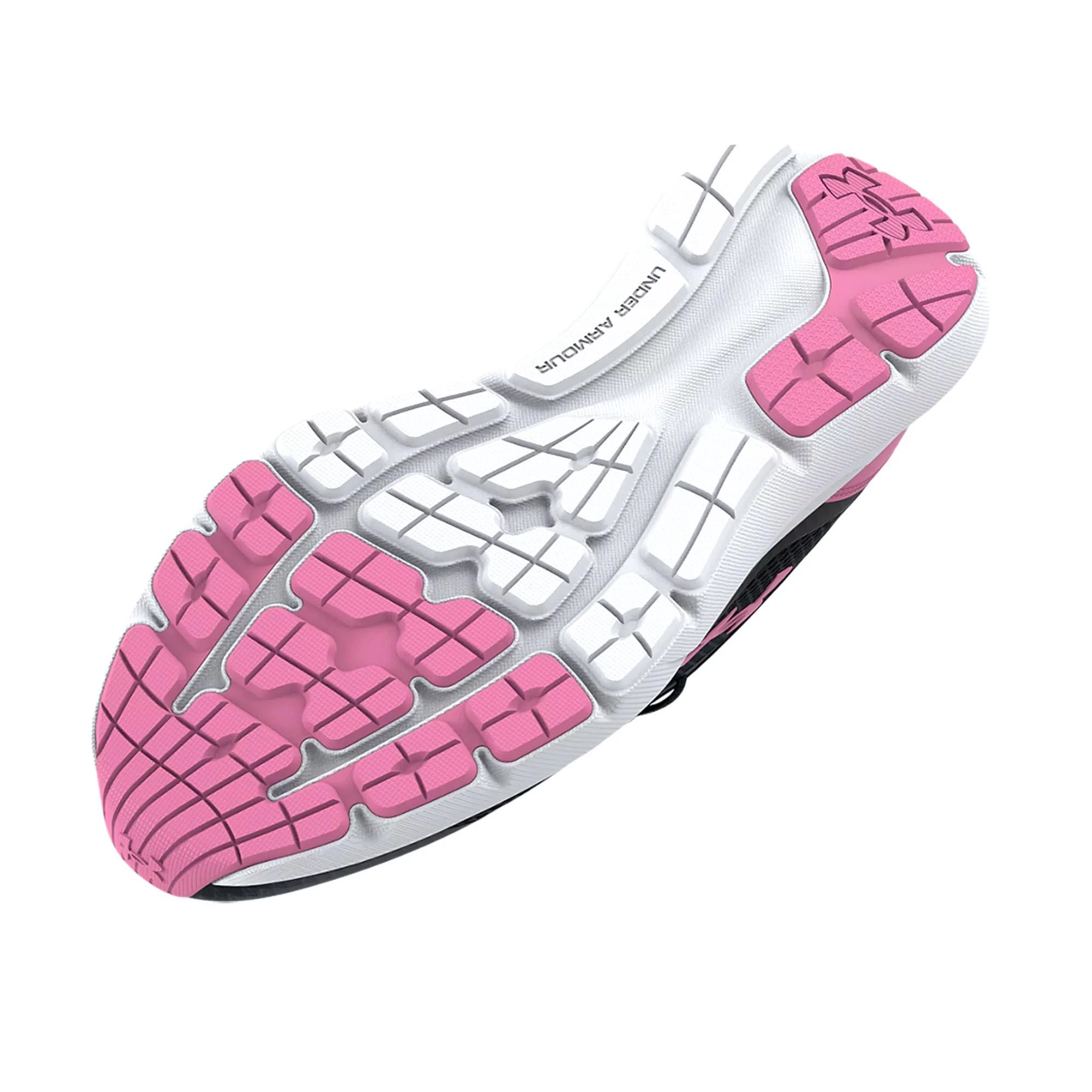 Under Armour Surge 3 Girls Running Trainer Black/Pink 2 Under Armour Surge 3 Girls Running Trainer Black/Pink - Image 2