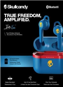 Skullcandy Indy Evo True Wireless In-Ear -Running equipment k6289a8248a7394bd5e17cd1525a0b398