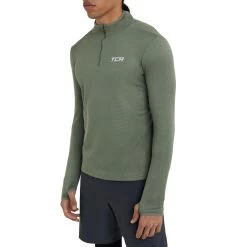 Men's Cloud Fleece 1/4 Zip Top With Zip Pocket -Running equipment k629158602b475c9ccaaecce941e2a268