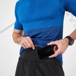 KIPRUN MEN'S MARATHON RUNNING SHORTS WITH CARRY POCKETS -Running equipment k63315ebdbecde7b5012b0502457328bd