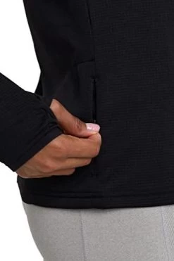 Women’s Cloud Fleece ¼ Zip Top With Zip Pocket -Running equipment k63cb5bfc5f272ba1780a8364e8a5bf85