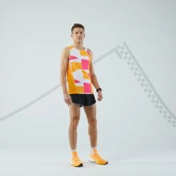 KIPRUN MEN'S BREATHABLE RUNNING TANK TOP -Running equipment k77c7b55043e351565a36efeccbb1ec73