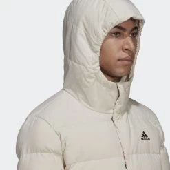 ADIDAS Helionic Hooded Down Jacket -Running equipment k797ace5fb881d69a0890835beb20d601