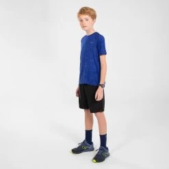 KIPRUN DRY+ Boys' Breathable Running Shorts -Running equipment k7a3be9ef733ca884ef1ff5901d232c29