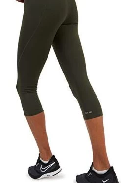 Women's Equilibrium Capri Legging With Side Pocket -Running equipment k7ce609e26a3f9efa9276d84bcad334cf