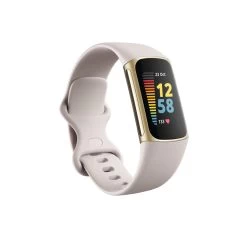 FITBIT Sport / Well-Being Smart Tracker Charge 5 - White / Gold
