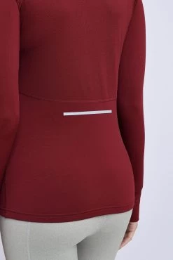 Women's Winter Run Half Zip Top -Running equipment k84cebb0dbe0b2b1ae77b1e75d64832e1