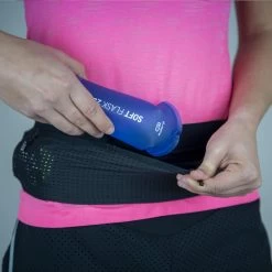 HYDRATION FLASK-CARRYING RUNNING BELT - BLACK -Running equipment k8687b849acafdf8cab3dee35919603ab