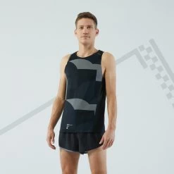KIPRUN MEN'S BREATHABLE RUNNING TANK TOP -Running equipment k88130ac2c3492ebd67c336d9851ddc5d