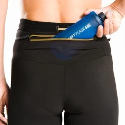 WOMEN'S TRAIL RUNNING EMBOSS TIGHT SHORTS -Running equipment k8e87640d30494d080ca5263e6e3aa8ad