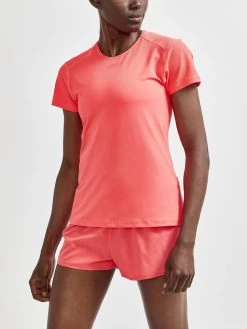 Craft ADV ESSENCE SHORT SLEEVE SLIM TEE WOMEN -Running equipment k9d22a92f7c8a10ff01fa089f47442c2a