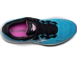 Saucony Omni 20 Womens Shoe Blue Blaze/Razzle -Running equipment kaad3768401412298b4a669a8484527c1
