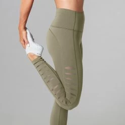 Fitness-Mad Womens/Ladies Laser Cut Leggings (Black) -Running equipment kae060d1dad0c80a81ea37e0619c27a82