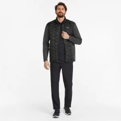 PUMA Mens Cloudspun WRMLBL Golf Jacket -Running equipment kaf2779fdac3060e89187dfbcefa1621e