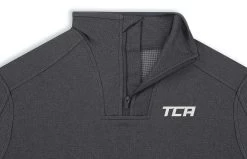 Men's Cloud Fleece 1/4 Zip Top With Zip Pocket -Running equipment kaf65fad553e0d580c07de1ad8076c932