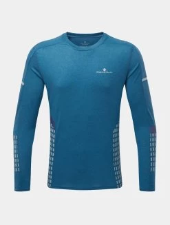 Ronhill Mens Tech Afterhours Long Sleeve Running Tee Shirt
