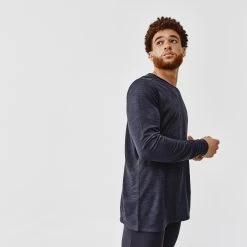 Kalenji Men's Running Breathable Long-Sleeved T-shirt Dry+