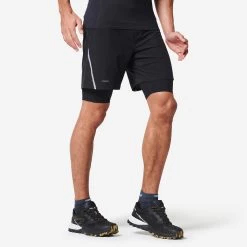 MEN'S TRAIL RUNNING TIGHT SHORTS COMFORT 23 MEN'S TRAIL RUNNING TIGHT SHORTS COMFORT -Running equipment kbda424c7422844624debf2e6e7cdb617