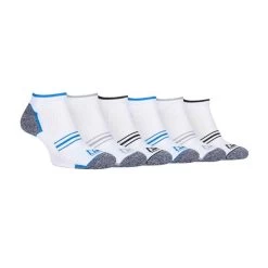 6 Pairs Mens Breathable Cushioned Sole Running Low Cut Trainer Socks -Running equipment kc4aa88f3e26a66b9c043626d7fda948d