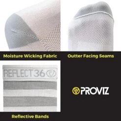 Proviz REFLECT360 Airfoot Reflective Running Socks -Running equipment kc4e8840cf30191905613c765bb7a6f68