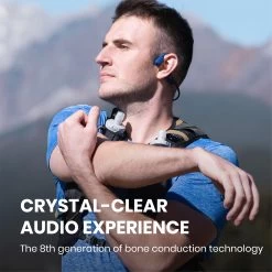 SHOKZ OpenRun Bone Conduction Sports Headphones -Running equipment kc65145fc3000324869236ed536a38846