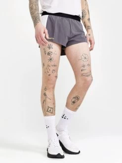 Craft PRO HYPERVENT SPLIT SHORTS MEN GRANITE -Running equipment kc7bc7c78d692176977efed7f3a5c914e