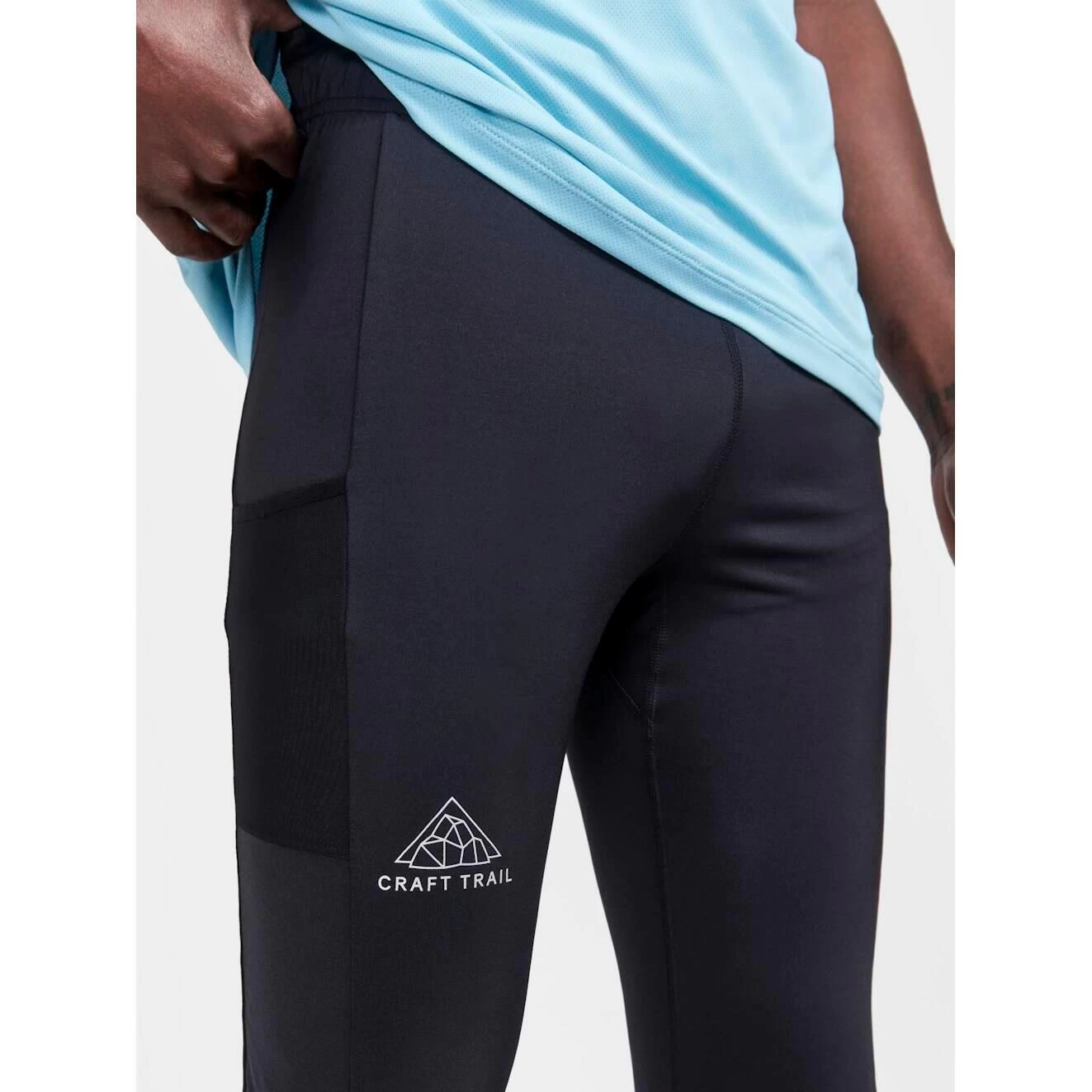 Craft Pro Trail Mens Running Tight Black 4 Craft Pro Trail Mens Running Tight Black - Image 4