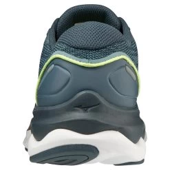 Mizuno Mens Wave Skyrise 3 Running Shoes SmokeB/NLime/NeonFlame -Running equipment kd16fe0eb07049768e555f8583ce3fee0
