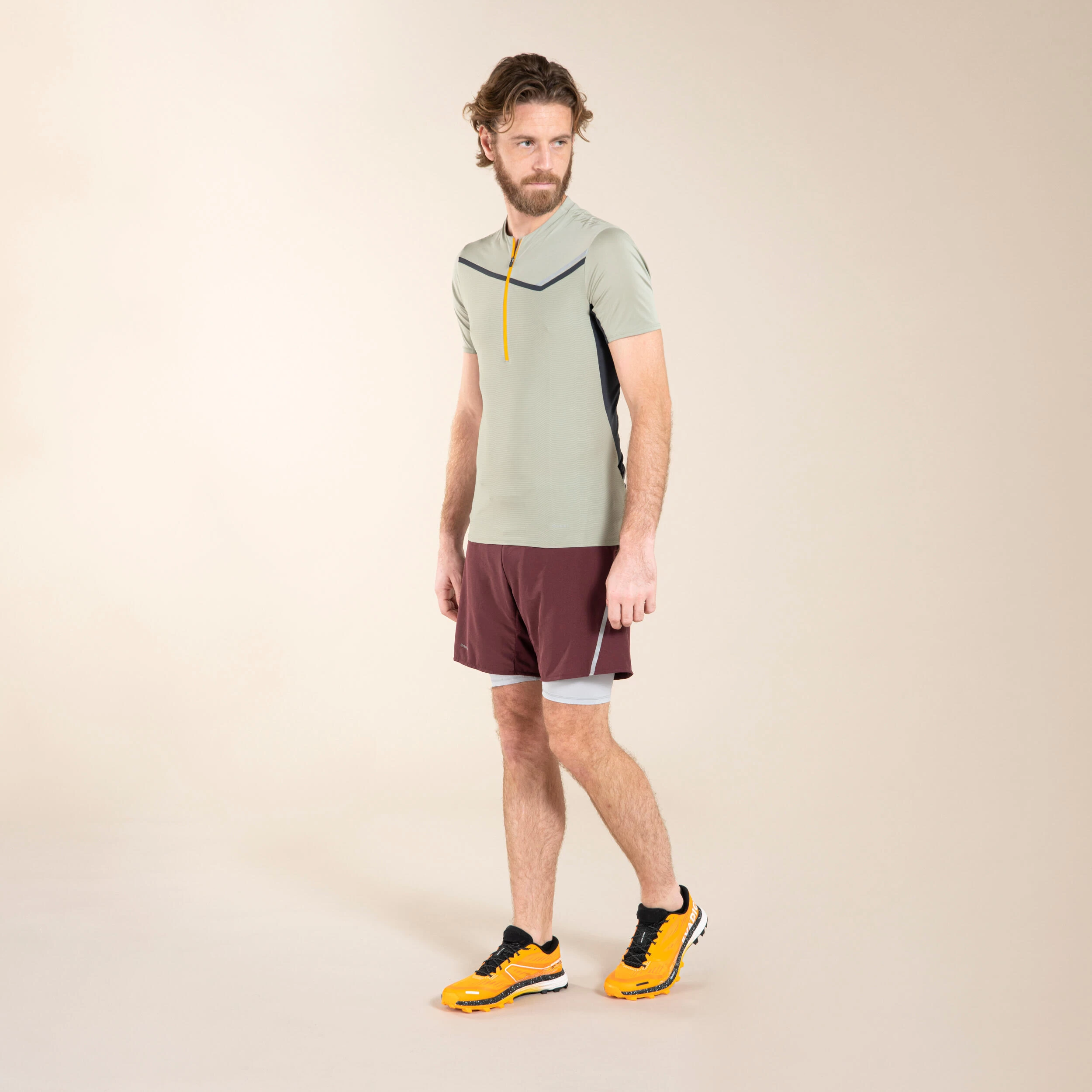 MEN'S TRAIL RUNNING TIGHT SHORTS COMFORT 20 MEN'S TRAIL RUNNING TIGHT SHORTS COMFORT - Image 20