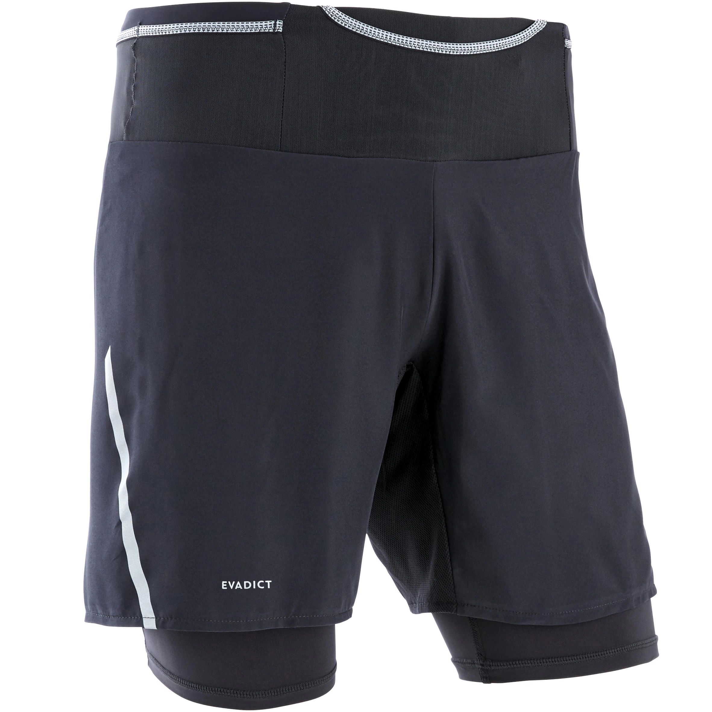 MEN'S TRAIL RUNNING TIGHT SHORTS COMFORT 1 MEN'S TRAIL RUNNING TIGHT SHORTS COMFORT
